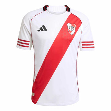 adidas 2025-26 River Plate Men's Authentic Home Soccer Jersey
