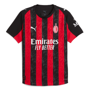 Puma 2025-26 AC Milan Men's Authentic Home Soccer Jersey
For All Time Red-Puma Black