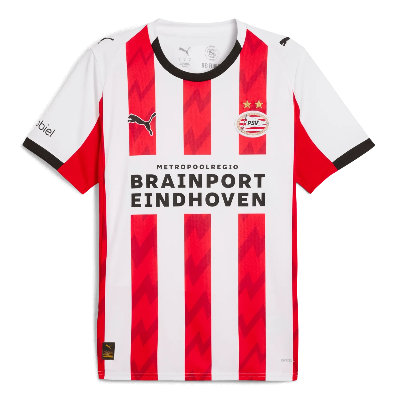 Puma 2025-26 PSV Men's Stadium Home Soccer Jersey