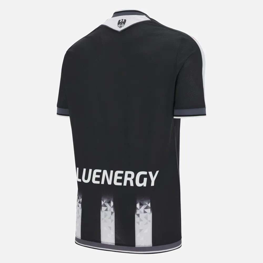 Macron 2025-26 Udinese Men's Authentic Home Soccer Jersey