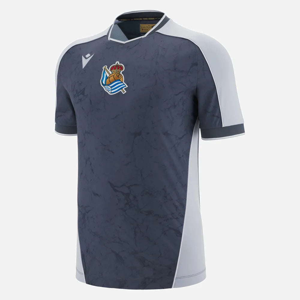 Macron 2025-26 Real Sociedad Men's Authentic Away Soccer Jersey