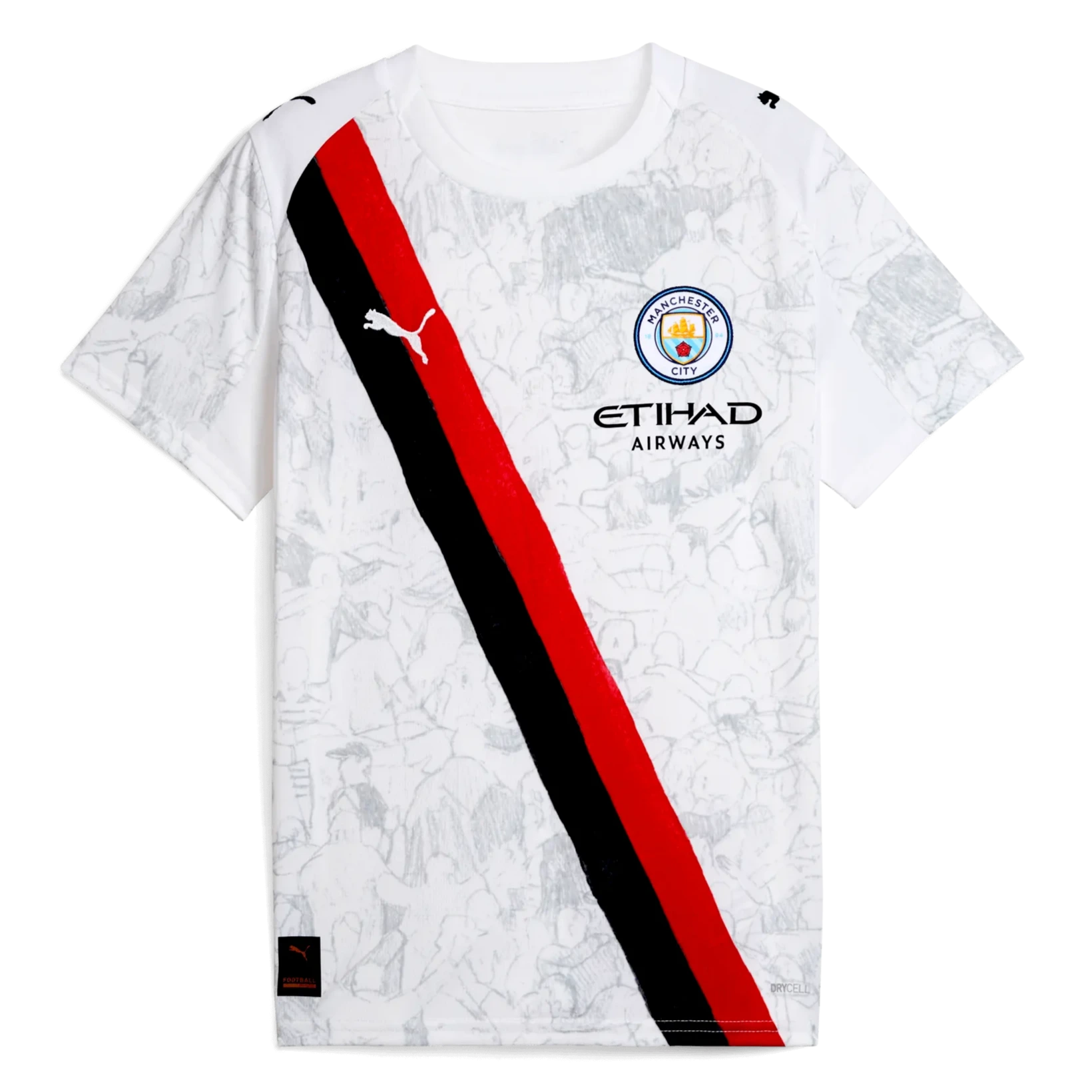 Puma 2025 Manchester City Youth Club World Cup KidSuper Stadium Soccer Jersey