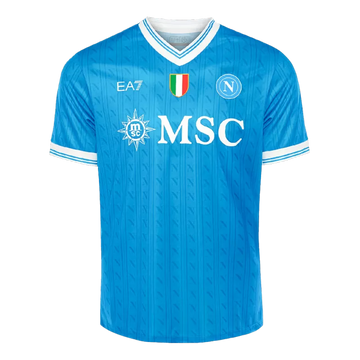 LUKAKU #9 Napoli Soccer Jersey Home Custom Shirt 2025/26