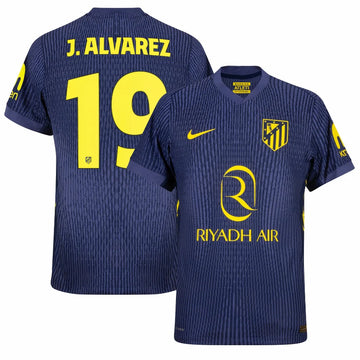 Atlético Madrid Julián Alvarez 19 Away Authentic Player 2025/26